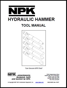 Hydraulic Hammer Tool Manual