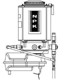 NPK G150 carrier mounted autolube